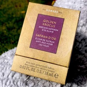 NEW Korres Golden Krocus Ageless Saffron Eye Elixir